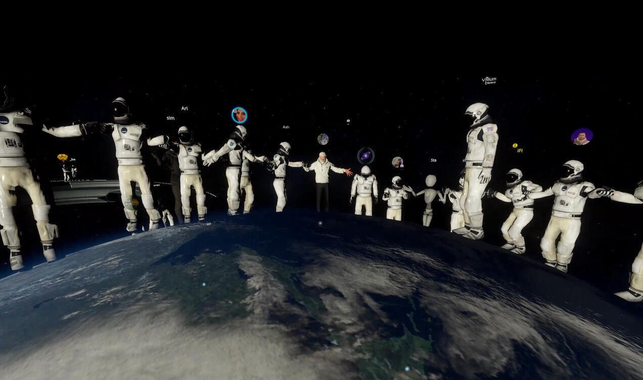 In Nov 2024 I experienced "The Overview Effect" in VR alongside Space Philosopher Frank White